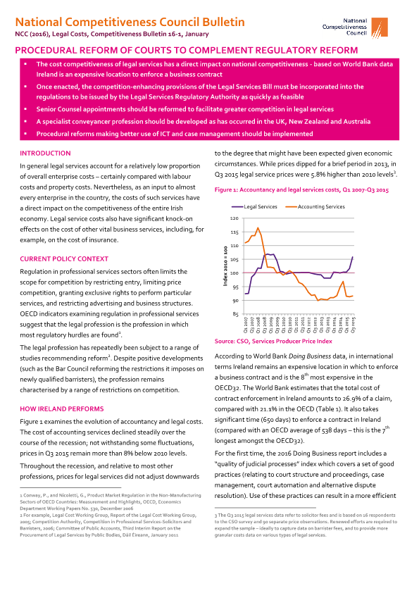 Legal Costs Bulletin