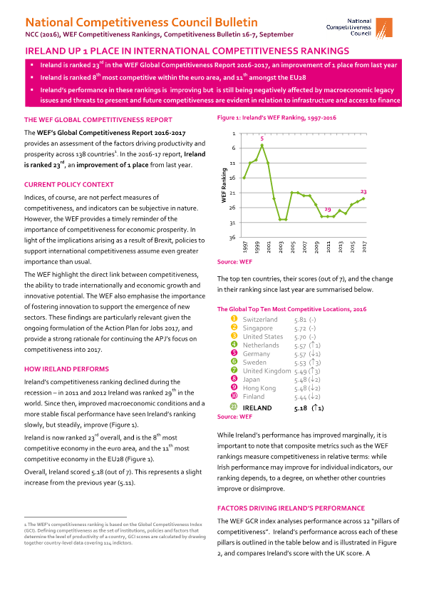 WEF 2016-2017 Bulletin