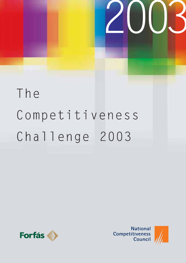 The Competitiveness Challenge 2003