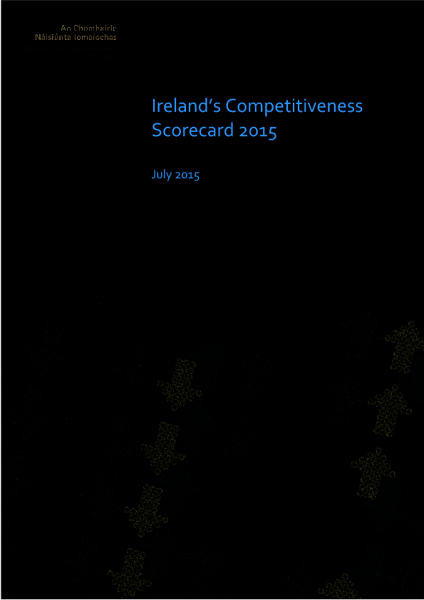 Ireland's Competitiveness Scorecard 2015