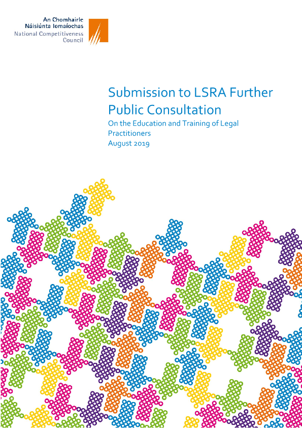 NCC Submission to LSRA Further Public Consultation