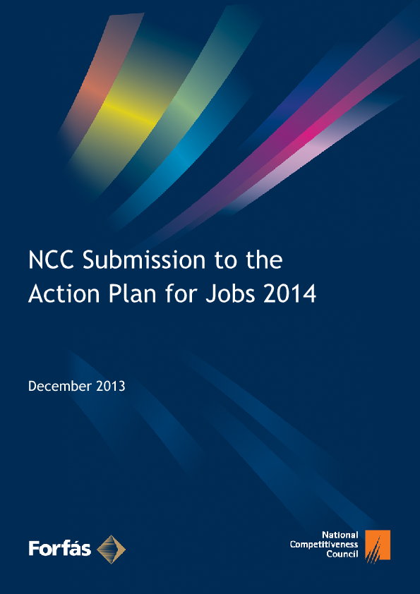 NCC Submission To The Action Plan For Jobs 2014