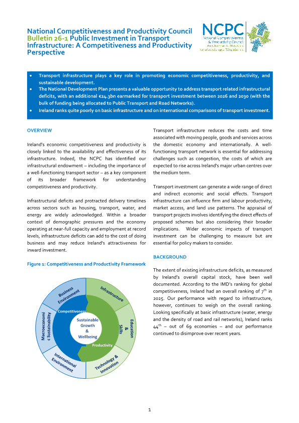 NCPC Bulletin 26 1 Transport